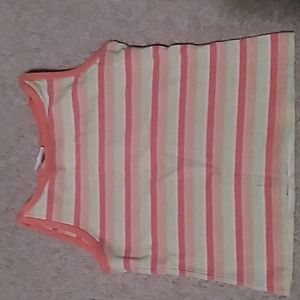 Young girls// medium // striped tank top